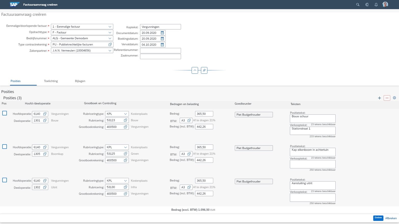 Update werksessies Workflow Debiteuren