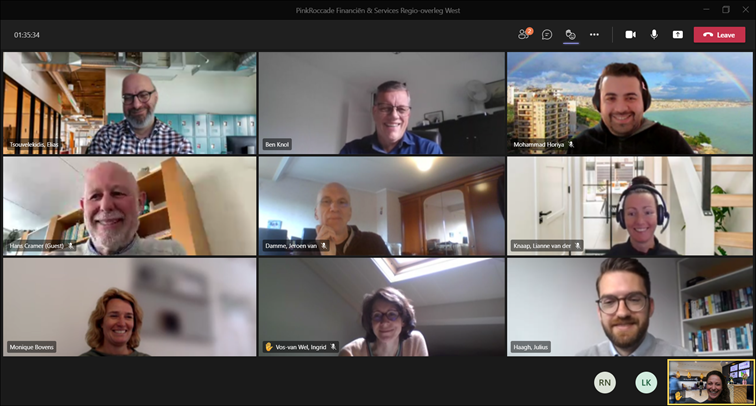 Terugblik eerste regio-overleg West Financiën & Services