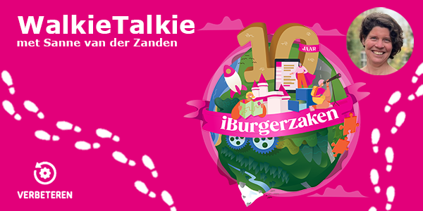 Een WalkieTalkie om iBurgerzaken te verbeteren