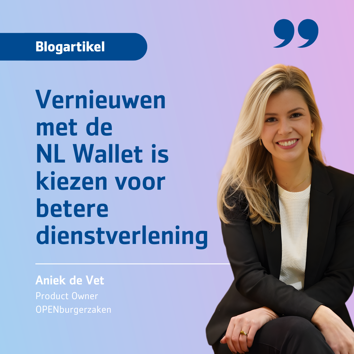 De NL Wallet: Tijd voor gemeenten om vooruit te denken